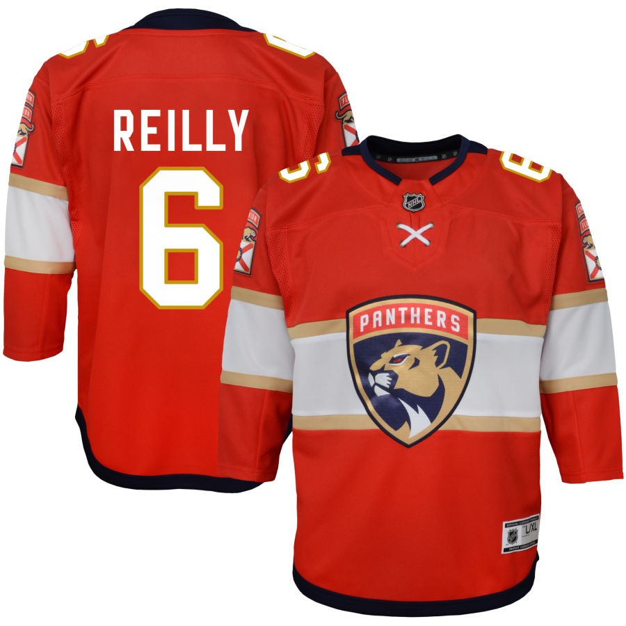 Mike Reilly Florida Panthers Youth Home Premier Jersey - Red