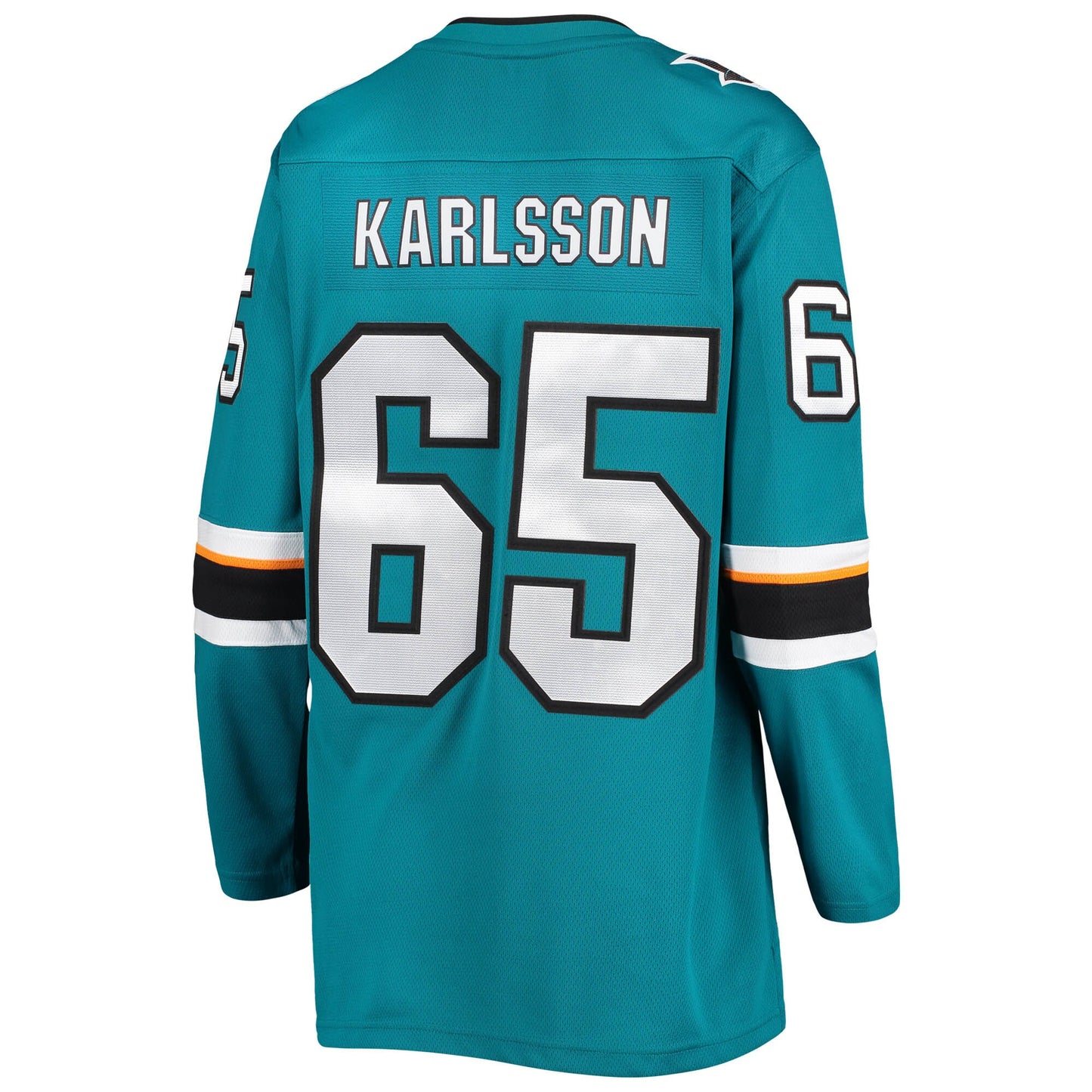 Erik Karlsson San Jose Sharks Fanatics Branded Women's Breakaway Home Team Player Jersey - Teal