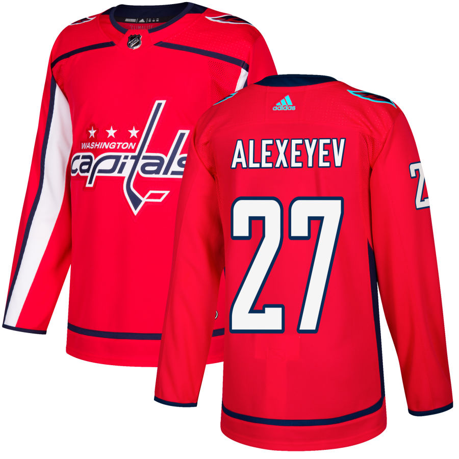 Alexander Alexeyev Washington Capitals adidas Authentic Jersey - Red