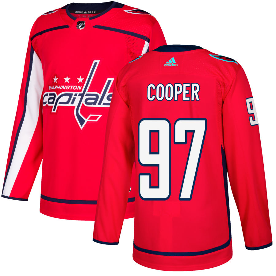 Reid Cooper Washington Capitals adidas Authentic Jersey - Red